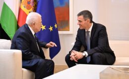 İspanya Başbakanı Sanchez ve Filistin Devlet Başkanı Abbas Madrid’de Görüştü