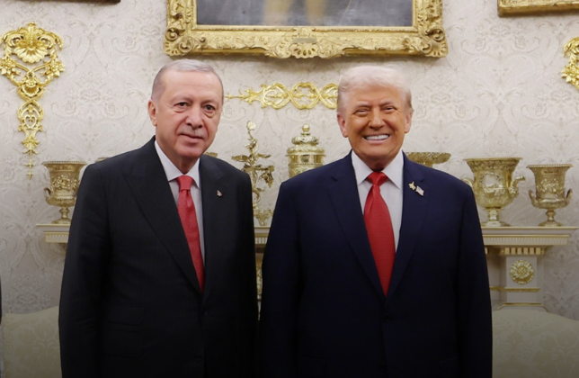 Cumhurbaşkanı Erdoğan, ABD Başkanı Trump ile Görüştü