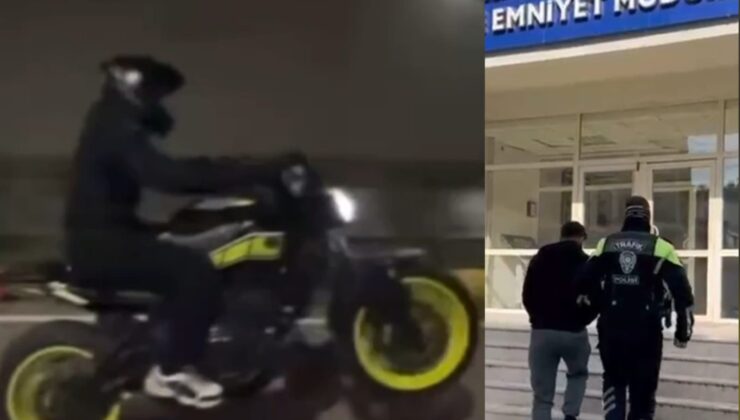 Trafik Magandası Polisten Kaçamadı