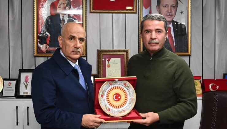 Kahramanmaraş’ta Belediye Başkanları Birliği’ne Üst Düzey Ziyaret