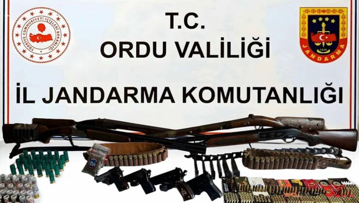 Ordu’da Silah ve Uyuşturucu Operasyonu: 4 Gözaltı