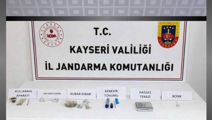 Kayseri’de Jandarmadan Uyuşturucu Operasyonu: 2 Gözaltı