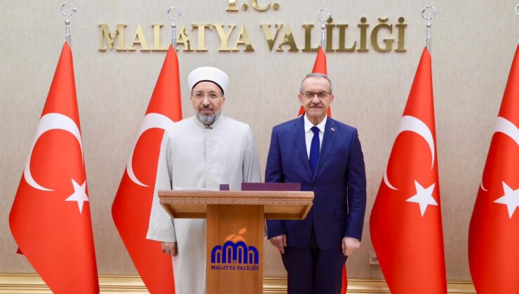 Diyanet İşleri Başkanı Arpaguş Malatya’da Miraç Kandili Programına Katılıyor