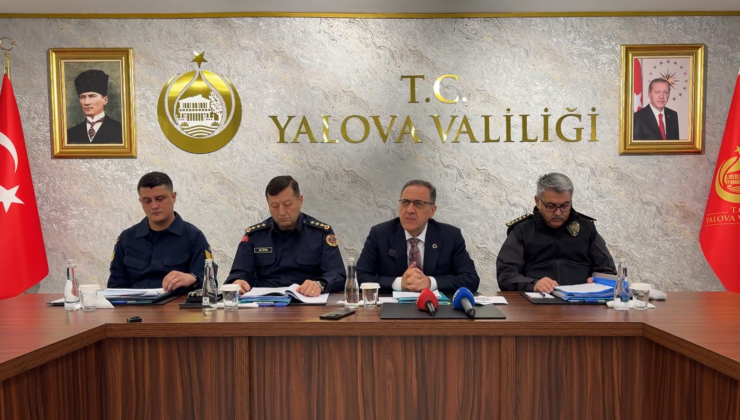 Yalova Valisi Usta’dan Asayiş ve Terörle Mücadele Bilançosu: 2025 Verileri Paylaşıldı