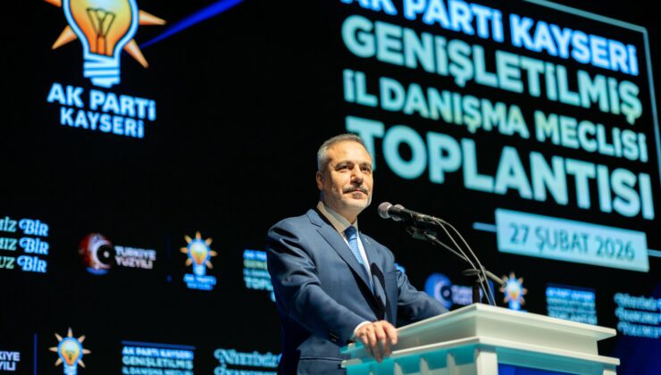 Bakan Fidan Kayseri’den Seslendi: “Bir Millet Uyanıyor, Başkalarının Uykusunu Kaçırıyor”