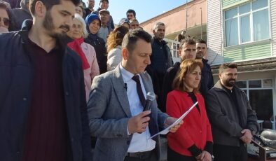 Chp Gördes İlçe Başkanlığı’nda Ekrem İmamoğlu’nun Mektubu Okundu