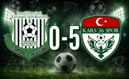 Kars 36 Spor, İD Karaağaçspor’u Evinde 5-0 Farkla Kazandı