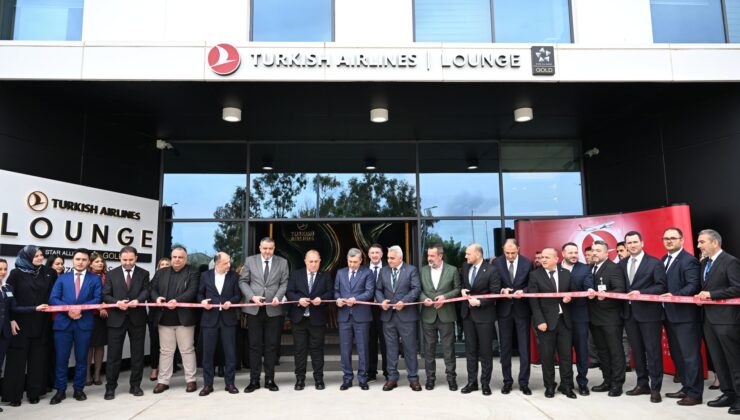 Antalya Havalimanı’nda Yeni CIP Salonu Hizmete Açıldı