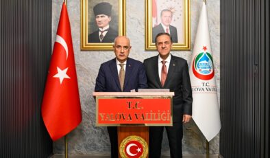 Prof. Dr. Vahit Kirişçi’den Yalova Valiliğine Ziyaret