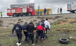 Çaldıranda trafik kazası:1 yaralı