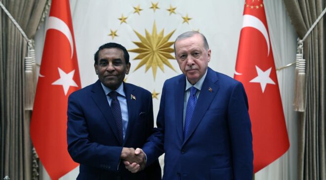 Cumhurbaşkanı Erdoğan, Sudan Başbakanı Kamil İdris’i Kabul Etti