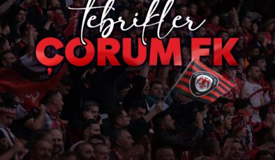 Cumhurbaşkanı Yardımcısı Cevdet Yılmaz’dan Süper Lig’e Yükselen Arca Çorum FK’ya Tebrik Mesajı