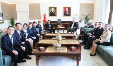 Sağlık Bakanı Memişoğlu Japon Heyetini Kabul Etti