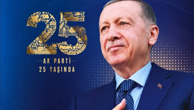 Cumhurbaşkanı Yardımcısı Yılmaz’dan AK Parti’nin 25. Kuruluş Yıl Dönümü Mesajı
