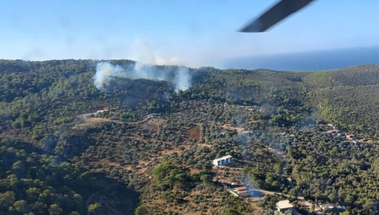 Antalya Kaş’ta Orman Yangını: Havadan Ve Karadan Müdahale Başlatıldı